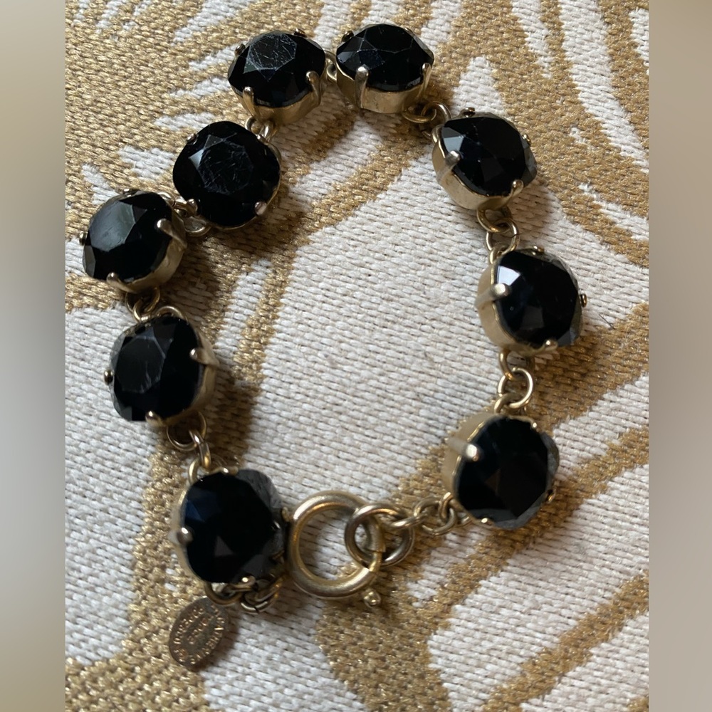 Catherine Popesco Black and Gold Bracelet